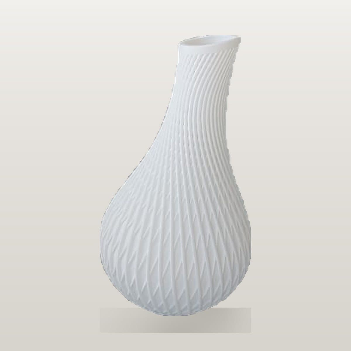 Ribbed Vase