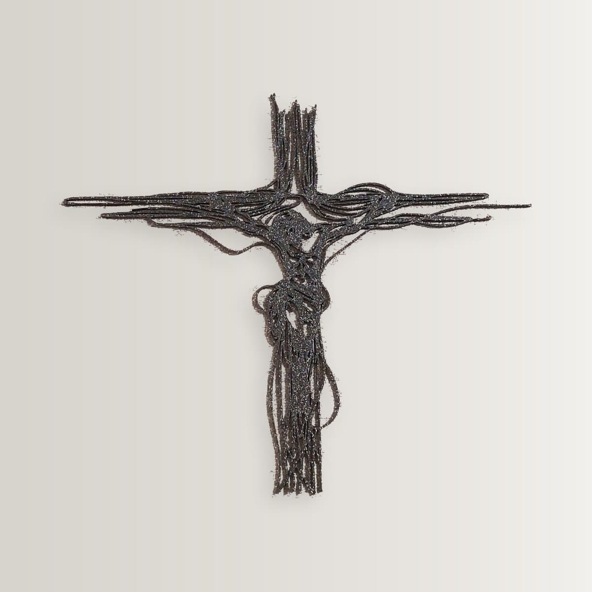 Line Crucifix